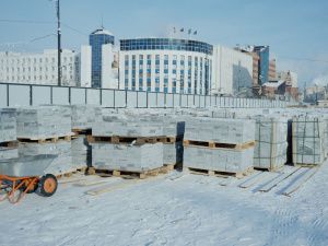 Благоустройство площади Ленина в Якутске завершится в октябре