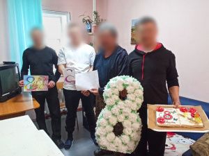 Осужденные поздравили своих близких с весенним праздником 8 марта