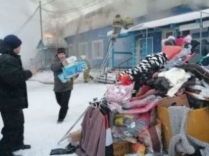 Имущество олекминских предпринимателей спасали всем миром