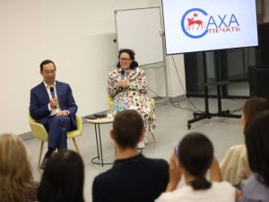 Айсен Николаев ответил на вопросы районных медиа о развитии Якутии