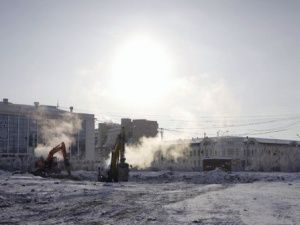 Строители обещают завершить благоустройстов площади Ленина к октябрю