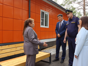 Заместитель начальника УФСИН Станислав Тетерин принял участие в открытии новой военно-патриотической смены в лагере «Энергетик»