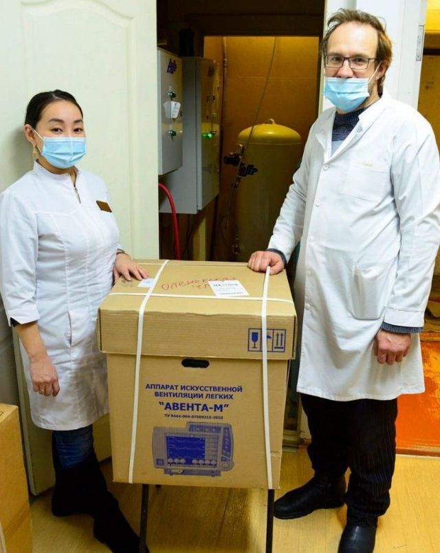 64 аппарата ИВЛ дополнительно поступило в Якутию