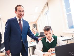 Дополнительное здание средней школы открыли в селе Хатассы