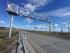 На автодороге «Умнас» закрыли объезд на месте устройства весового контроля