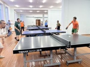 Соревнования по настольному теннису провели для сотрудников «Якутугля»