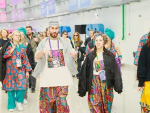 Стенд Якутии встретил гостей на Всемирном фестивале молодежи