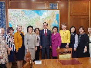 Состоялась встреча актива Союза женских организаций РС(Я) с Главой Республики Саха (Якутия) Айсен Сергеевичем Николаевым