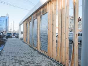 Городские власти недовольны качеством выполненных работ Бульвара учителя и Сквера тружеников тыла