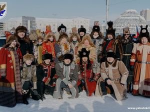 В Якутске состоялось шествие в национальных костюмах