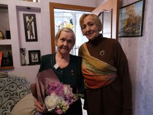 Продолжается акция «В гости к ветерану»