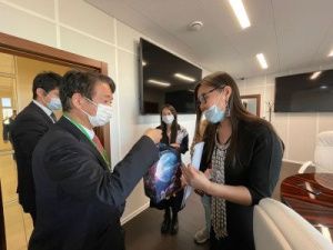 Команда «Кындыкан» встретилась с  Послом Японии 