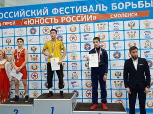 Петр Адамов - победитель Всероссийского фестиваля борьбы "Юность России"