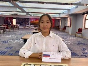 Школьница из Якутска стала чемпионкой Европы по шашкам-64 среди женщин