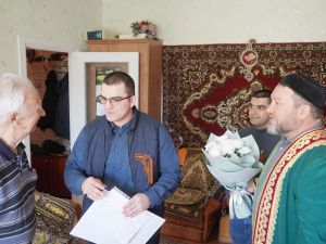 Сердечные поздравления ребенку войны от национальных общин Якутии