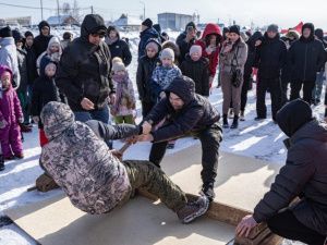 Проводы зимы прошли в селе Пригородный