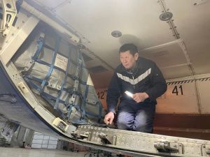 Воздушное судно SSJ-100 (RA 89035) авиакомпании «Якутия»  снова в эксплуатации