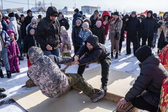 Проводы зимы прошли в селе Пригородный