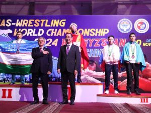 В Бишкеке торжественно открыт VI чемпионат мира по мас-рестлингу