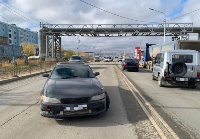 В Якутске произошло тройное ДТП на Окружной дороге