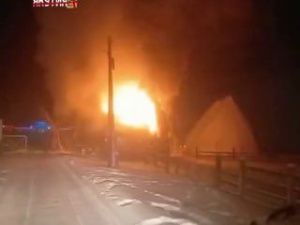 Пожар в популярном якутском туркомплексе