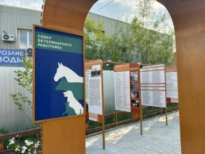 В Якутске появился Сквер ветеринарных работников