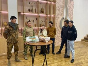 Щепкинцы из Якутии помогают военнослужащим – землякам