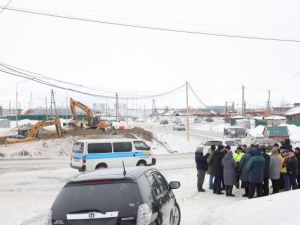 В Мархе состоялось выездное совещание по вопросу реконструкции улицы Можайского