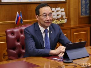 Глава Якутии принял участие в пресс-конференции, посвященной премии Russian Creative Awards — 2023