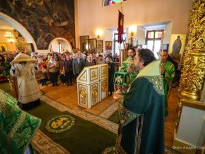 Осужденные к принудительным работам посетили Преображенский кафедральный собор