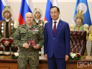 Якутянин Анатолий Зайцев награжден орденом Мужества
