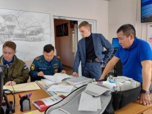 «Голова» ледохода на реке Лене находится у посёлка Витим