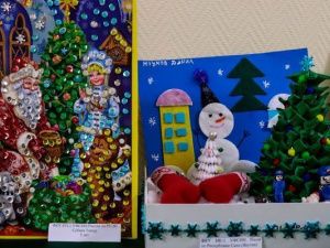 Дети сотрудников УФСИН приняли участие в конкурсе новогодних поделок