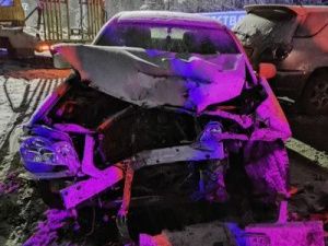 В Нерюнгри при столкновении двух иномарок пострадали три человека