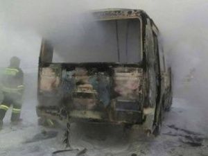 Евгений Григорьев поручил проверить весь парк общественного транспорта Якутска после пожара в автобусе №8