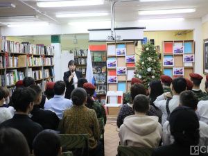 В Якутске читатели библиотеки «Книга-03» встретились с Героем России