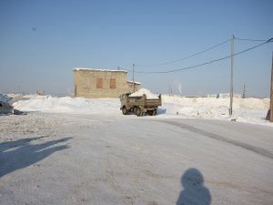 В Якутске уборка и вывоз снега с дорог идут по графику