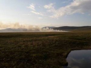 Зомби-пожары в тундре тлеют зимой и их становится больше