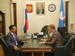 Что обсуждал глава Якутии во время визита ПАО «РусГидро»