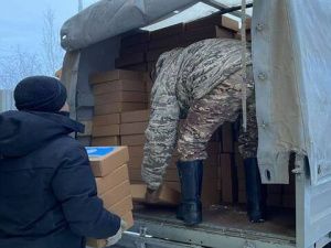 Бойцам СВО из Якутии доставляют продуктовые наборы к Новому году