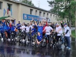 Железнодорожники провели в Алдане велопробег в честь Дня железнодорожника
