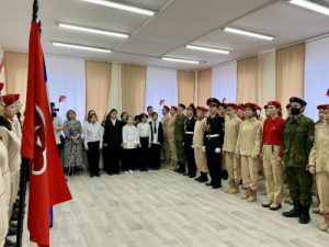 В Доме Юнармии Якутска состоялось торжественное открытие месячника патриотического воспитания