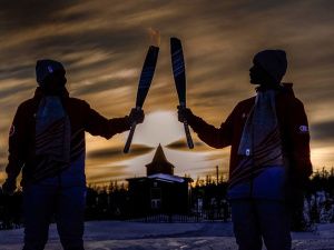 Эстафету огня VIII Игр «Дети Азии» встретил Усть-Янский район