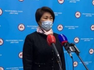 И.о. министра здравоохранения Якутии Лена Афанасьева провела свой первый брифинг оперштаба по коронавирусу