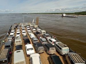 Минтранс Якутии: Пробный рейс по маршруту «Якутск - Нижний Бестях» состоялся, пойдут первые паромы