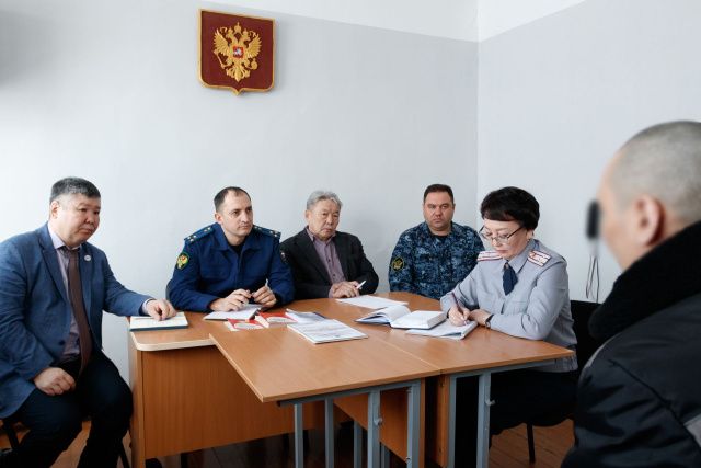 Представители Общественной наблюдательной комиссии, аппарата Уполномоченного по правам человека, прокуратуры Республики Саха (Якутия) осуществили выезд в исправительную колонию № 1