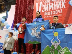 В Нерюнгри состоялось награждение победителей и призеров северных тройных прыжков