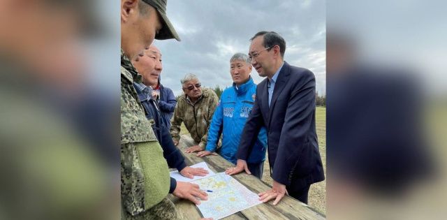 Айсен Николаев работает в Горном улусе