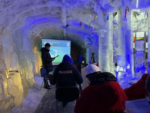 Географический диктант впервые написали на уникальной площадке «Царство вечной мерзлоты»