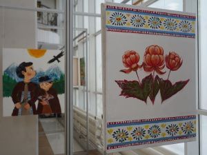 18 января в ДДН им. А.Е. Кулаковского открылась выставка картин, очищающих воздух